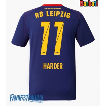 RB Leipzig Conrad Harder #11 Tricou Fotbal Replică 2025-26 Barbati Deplasare
